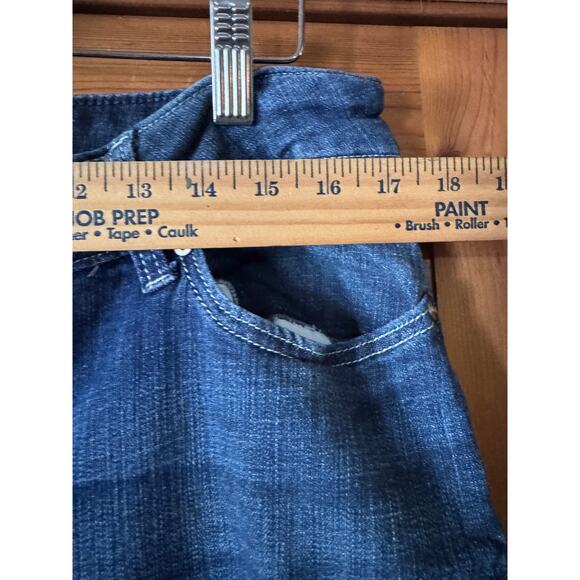 Wrangler Womans Boot Cut Jeans 17x30 EUC Western Ranch work Riding  Like New - Picture 3 of 8